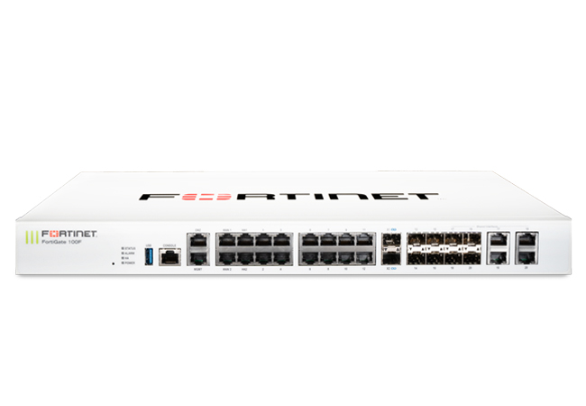 Cấu hình phần cứng của Firewall Fotinet FortiGate 100F