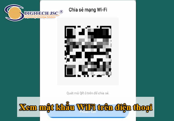 Xem mật khẩu WiFi trên điện thoại Samsung không cần root