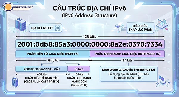 Cấu trúc của IPv6 và các loại IPv6 đặc biệt