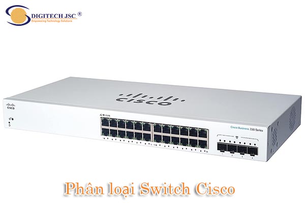 Phân loại Switch Cisco theo cổng kết nối
