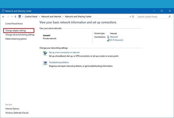 Cách kiểm tra card mạng bằng Device Manager