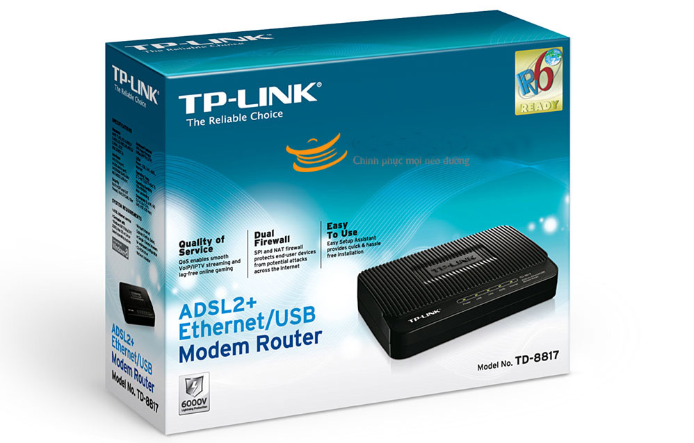 Modem ADSL TP-Link TD 8817