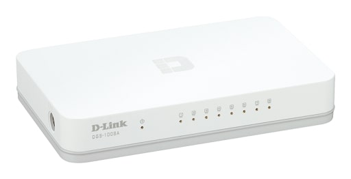 D-Link DES-1008A là bộ chia mang đến nhiều lợi ích khi sử dụng