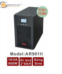 BỘ LƯU ĐIỆN UPS AR901II 110V – 1KVA (900W) ONLINE có đầy đủ CO, CQ.