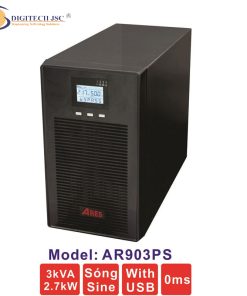 BỘ LƯU ĐIỆN UPS AR903PS 3KVA (2700W) ONLINE có đầy đủ CO, CQ.