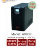 BỘ LƯU ĐIỆN UPS AR630 110V (3000VA-2400W) có đầy đủ CO, CQ