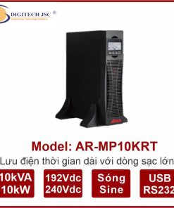 Bộ lưu điện UPS ARES AR-MP10KH 10KVA/10KW ONLINE bình ngoài