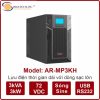 Bộ lưu điện UPS AR-MP3KH 3KVA/3KW ONLINE bình ngoài